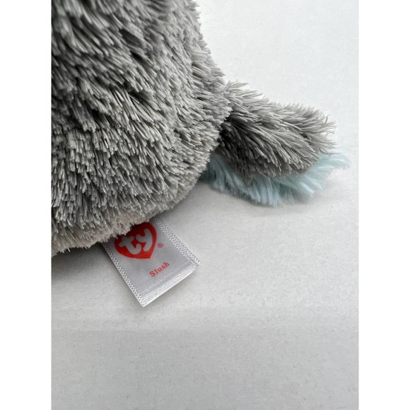 TY Beanie Boos - SLUSH the Husky (Glittery Eyes) (NO TY HANG TAG) 6" Plush - Picture 5 of 5